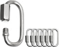 Locking Carabiner Clips, Stainless Steel Spring Snap Hook Locking Carabiner by Acquwistach