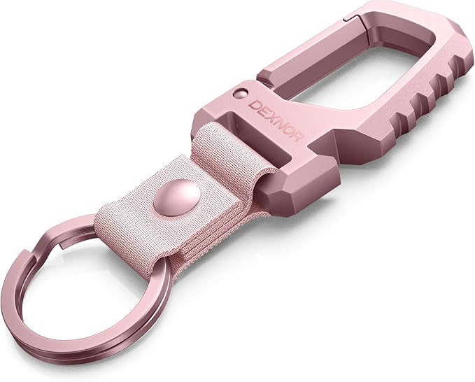 Dexnor Heavy Duty Key Chain Bottle Opener, Carabiner Key Ring Clip by Dexnor