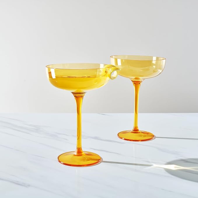 Acrylic Shatterproof Martini, Champagne & Cocktail Unbreakable Glasses | Set of - Image 4