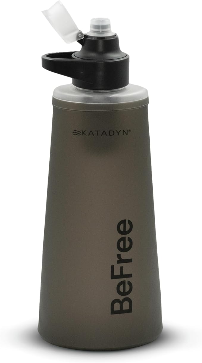 Katadyn BeFree 1.0L Ultralight Collapsible Water Filter Bottle by KATADYN
