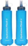 Azarxis TPU Soft Flask Collapsible Water Bottle Running Folding Gel Water by DesignedforOutdoorSports