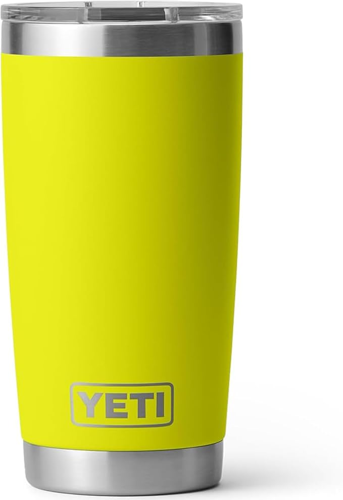YETI Rambler 20 oz Stainless Steel Vacuum Insulated Tumbler w/MagSlider Lid by YETI
