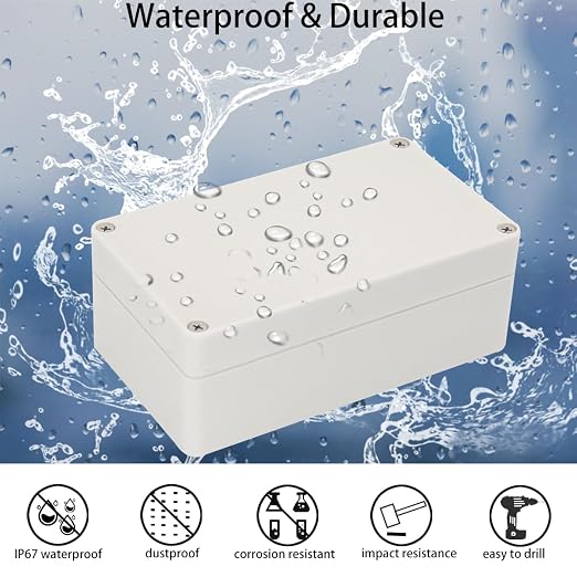 Project Box IP65 Waterproof Junction Box ABS Plastic Electrical Boxes DIY - Image 6