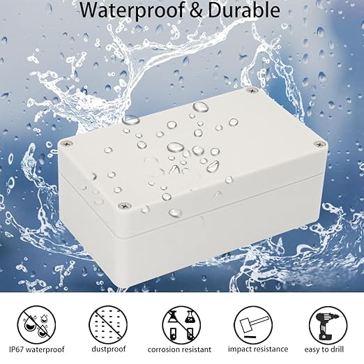 Project Box IP65 Waterproof Junction Box ABS Plastic Electrical Boxes DIY - Image 6