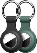 Linsaner Holder for AirTag 2nd Gen & 1st Gen, Silicone Case Keychain Key Ring by Linsaner