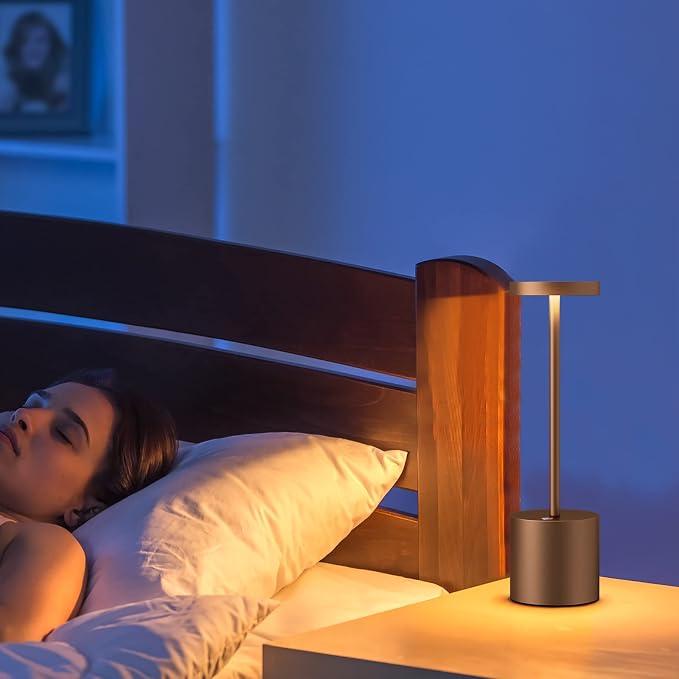 TBBGA 2 Pack Cordless Table Lamps, 5000mAh Rechargeable Battery Powered Lamp - Image 5
