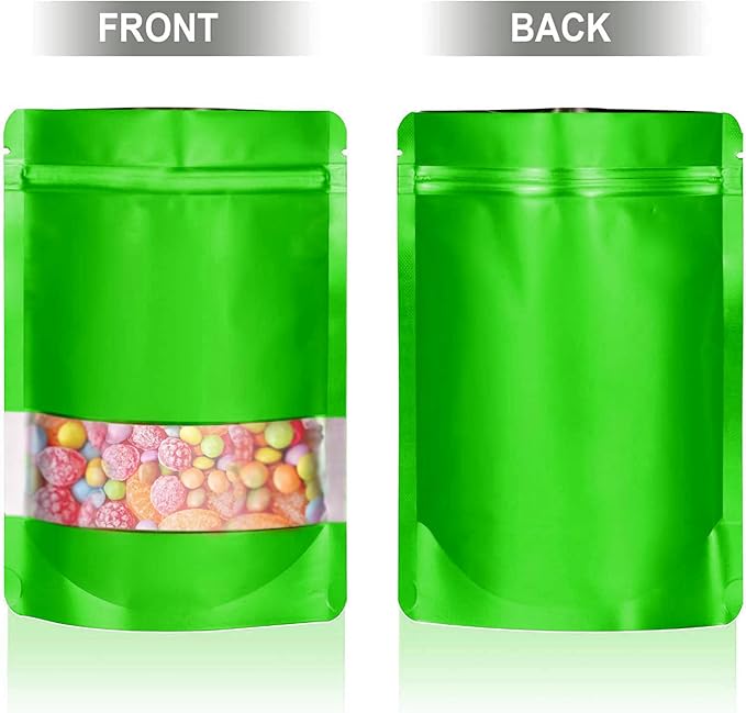 4.7"x7.8" 120pcs Mylar Bags for Food Storage, Smell Proof Bag - Image 4