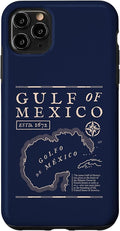 Gulf of Mexico 1672 Historic Map Case by Unknown