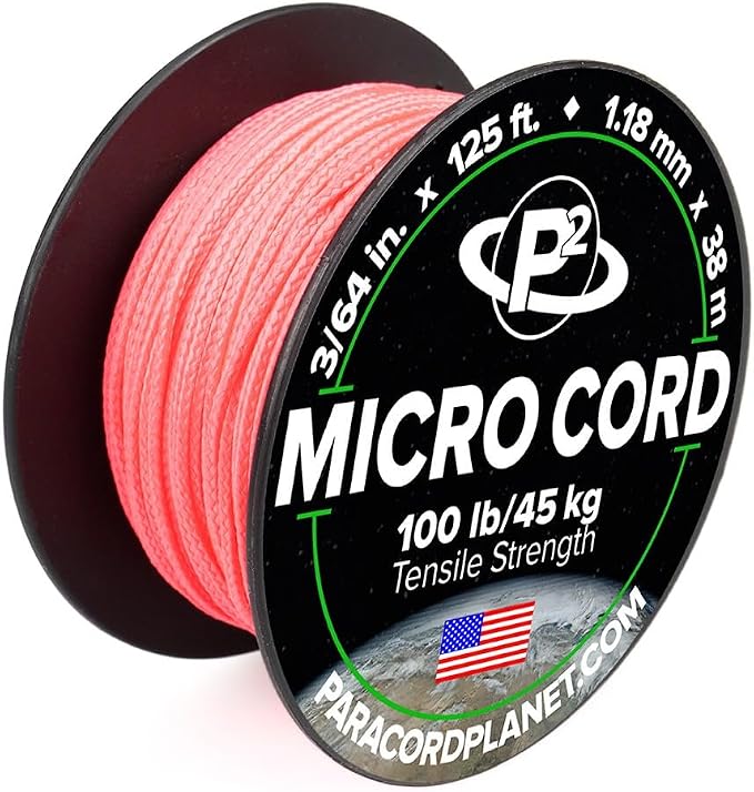 Paracord Planet Micro Paracord – Thin Braided Cord by ParacordPlanet