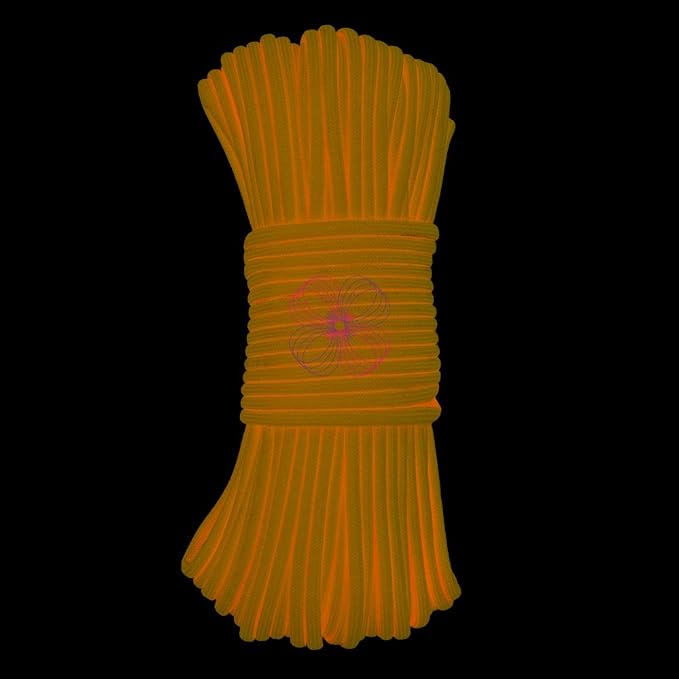 Craft County Glow in The Dark Zesty 21 Strand Luminous 550 Paracord – - Image 5