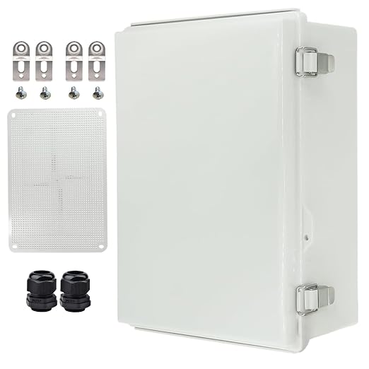 Outdoor Waterproof Electrical Box Junction Box Weatherproof IP67 ABS Plastic by YETLEBOX