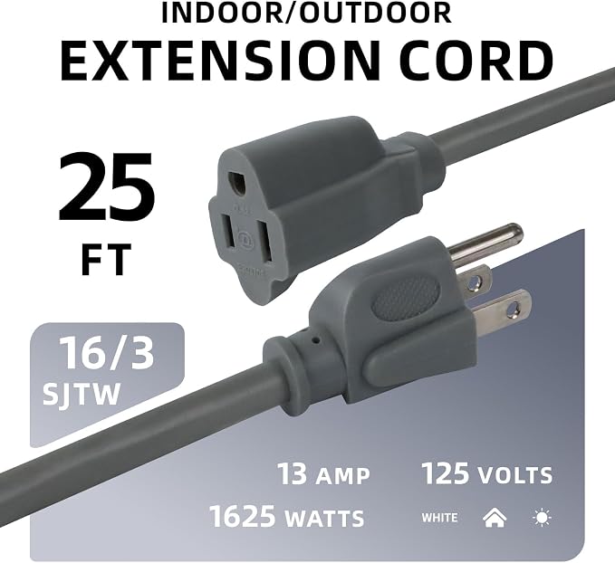 EP 25 Ft Outdoor Extension Cord - Image 2