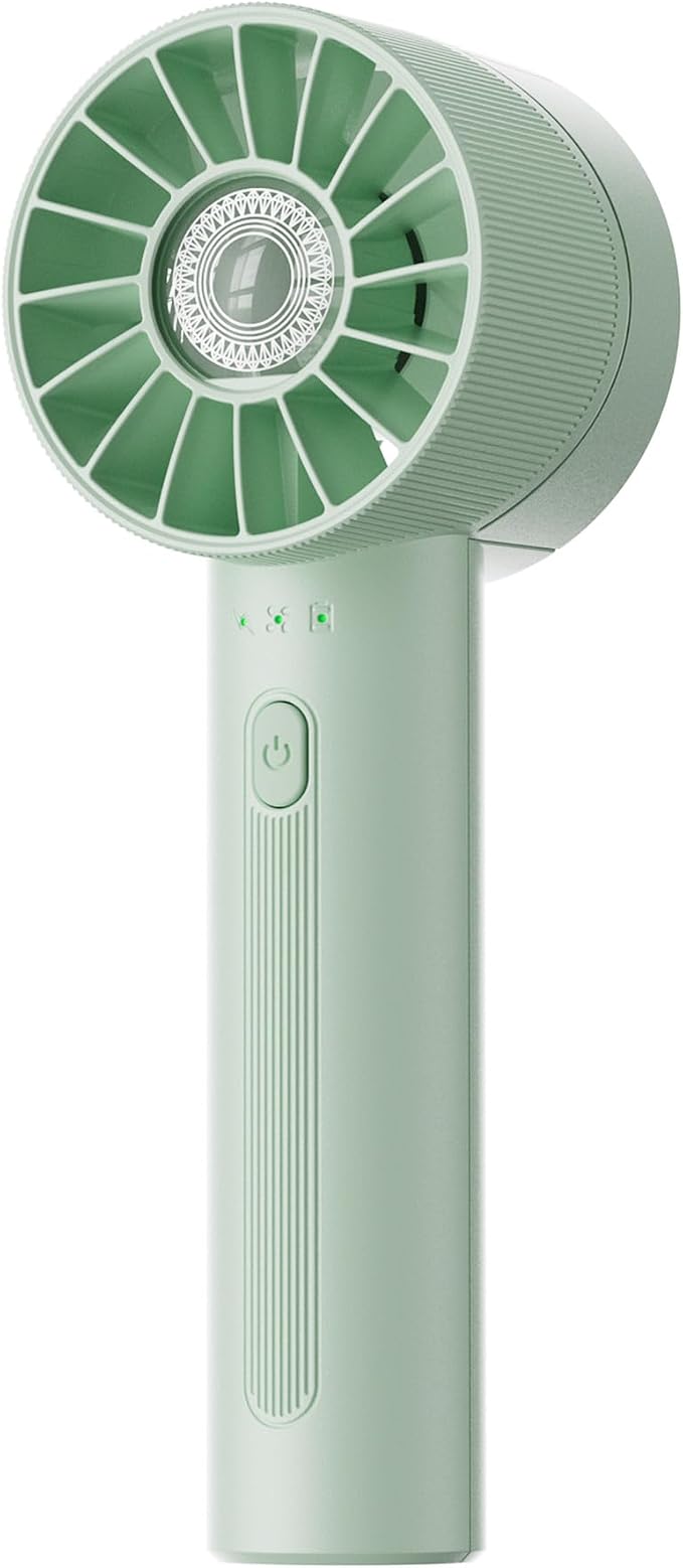 Portable Mini Turbo Fan, 4-Speed High Velocity Personal Fan, Rechargeable by Coolwill