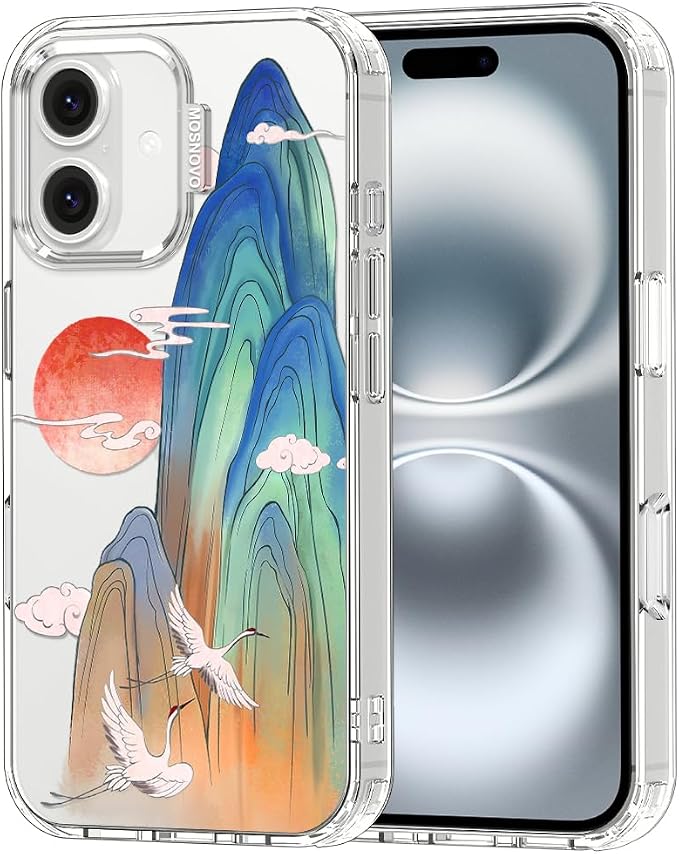 MOSNOVO for iPhone 16 Case, Shockproof Military-Grade Protection 6.6ft Drop by Mosnovo