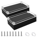 LeMotech Junction Box with Clear Cover IP65 Waterproof Project Box Dustproof by LeMotech