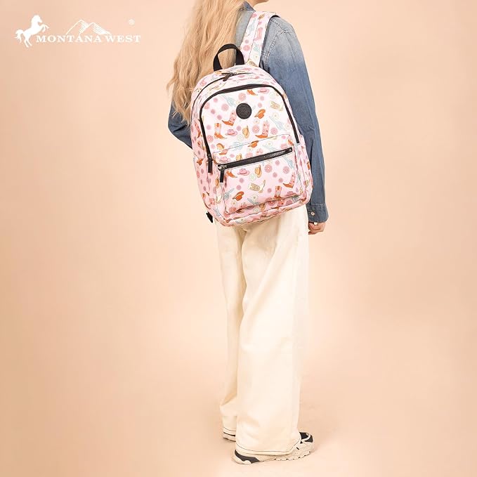 Montana West Backpack for Women Western Travel Backpack Purse Casual Daypack - Image 3