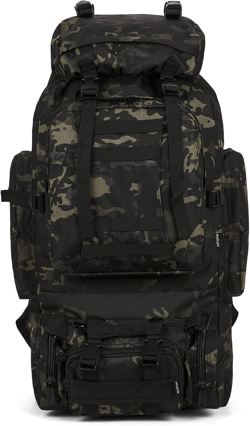 100L Camping Hiking Backpack, Molle military Tactical rucksack backpack - Image 2