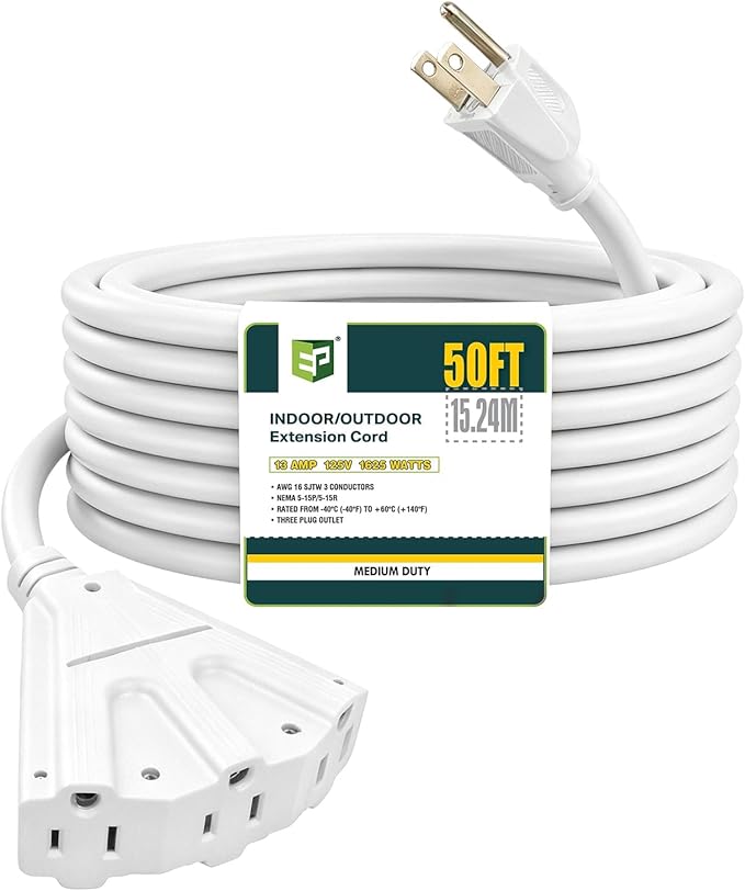 EP 50 Ft Outdoor Extension Cord by ENERGYPRO