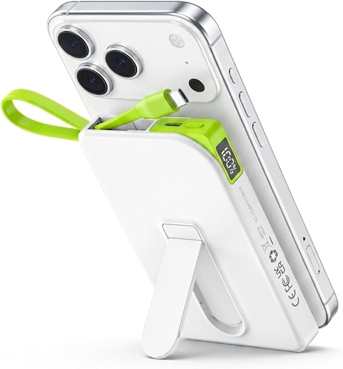 for Magsafe Power Bank, Magnetic Portable Charger by Ntaanoo