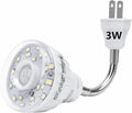 Plug in Motion Sensor Night Light Indoor, PIR Infrared Motion-Activated LED by DEKELIY