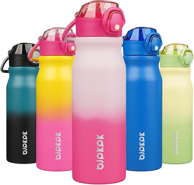 BJPKPK Insulated Water Bottle 25oz Stainless Steel Water Bottles by BJPKPK
