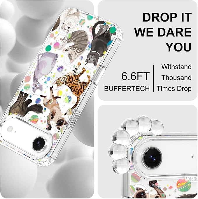 MOSNOVO for iPhone Air Case | Military Grade 6.6ft Drop Tested | Camera Control - Image 5