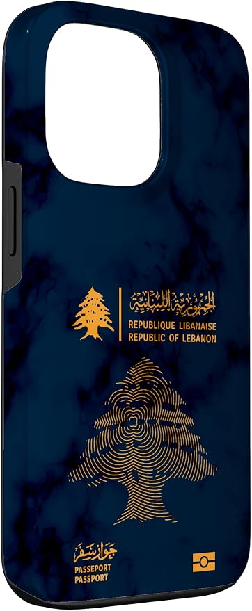 Lebanon, Lebanon Passport, Lebanon Flag, Lebanon map. Case - Image 3