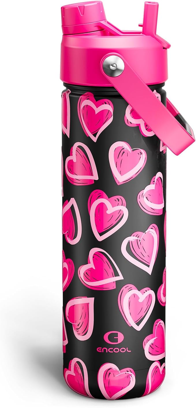 ENCOOL Valentine's Day Insulated Water Bottle by ENCOOL