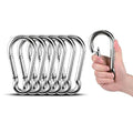 Large Carabiner Clip Hooks, 304 Stainless Steel Spring Snap Hook Fits Camping by KINLINK