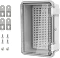 ABS Plastic Dustproof Waterproof IP65 Junction Box Hinged Shell Universal by LMioEtool