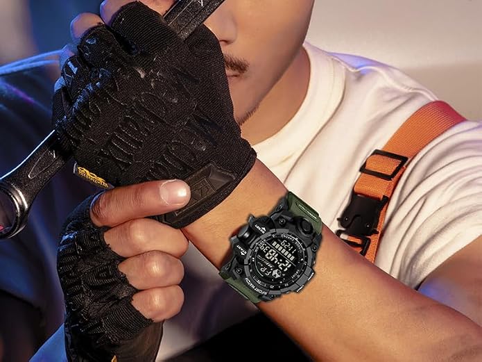 FANMIS Mens Military Multifunction Digital LED Watch Electronic Waterproof - Image 3