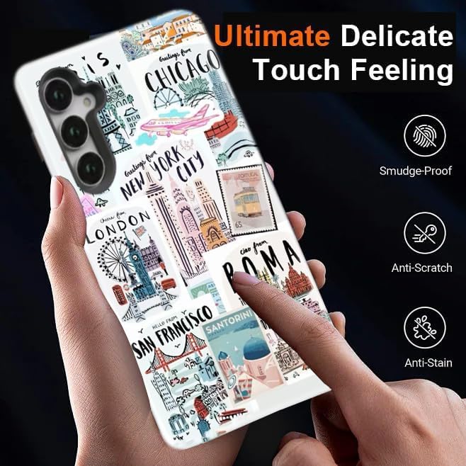 Compatible for Samsung Galaxy A56 5G Case, Dual Layer Heavy Duty 2 in 1 - Image 7