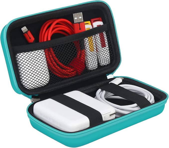 BOVKE PU Hard Travel Case for MacBook Air Pro Power Adapter Apple MagSafe 2 by BOVKE