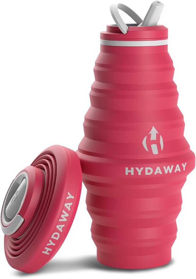 HYDAWAY Travel Collapsible Water Bottle 25oz by HYDAWAY