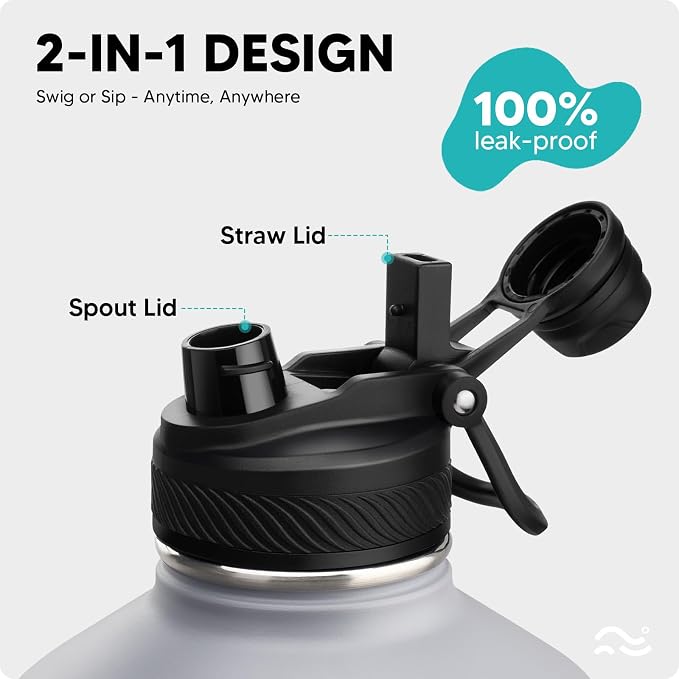 Swigina Gallon Insulated Water Bottle - Image 2