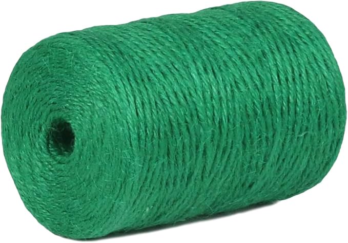 PerkHomy Natural Jute Twine 600 Feet Long Colored Twine Rope - Image 3