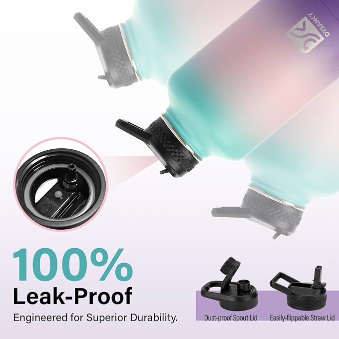 DYSANKY Insulated Water Bottle | Thickened Stainless Steel Vacuum Metal - Image 4