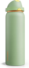 Insulated Water Bottle with Straw by ENCOOL