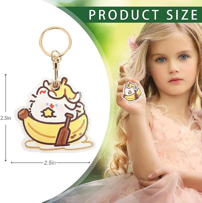 Leather Keychain Case Holder Compatible - Image 2
