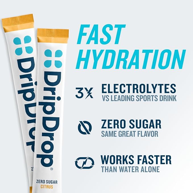 DripDrop Sugar Free Hydration Packets - Image 2