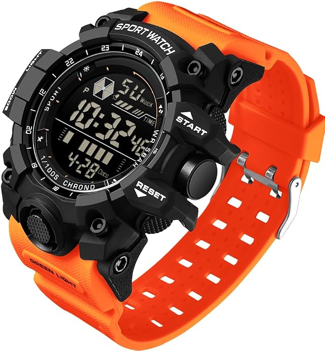 FANMIS Mens Military Multifunction Digital LED Watch Electronic Waterproof by FANMIS