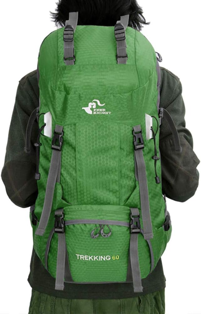 Bseash 60L Waterproof Hiking Camping Backpack - Image 9