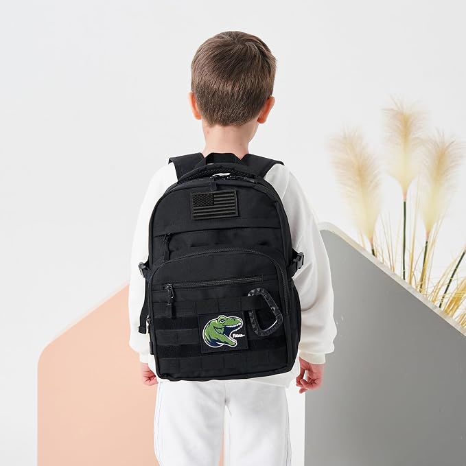Kids Tactical Backpack Army Molle Bookbag Military Boys Backpack - Image 7