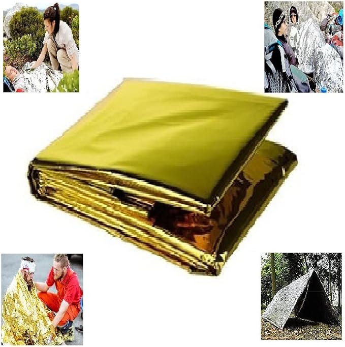 GALAXYLENSE Emergency Mylar Thermal Blanket - Image 2