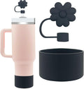 Stanley Cup Accessories for 40 oz Tumbler, straw cover and cup boot included by Mohjeke