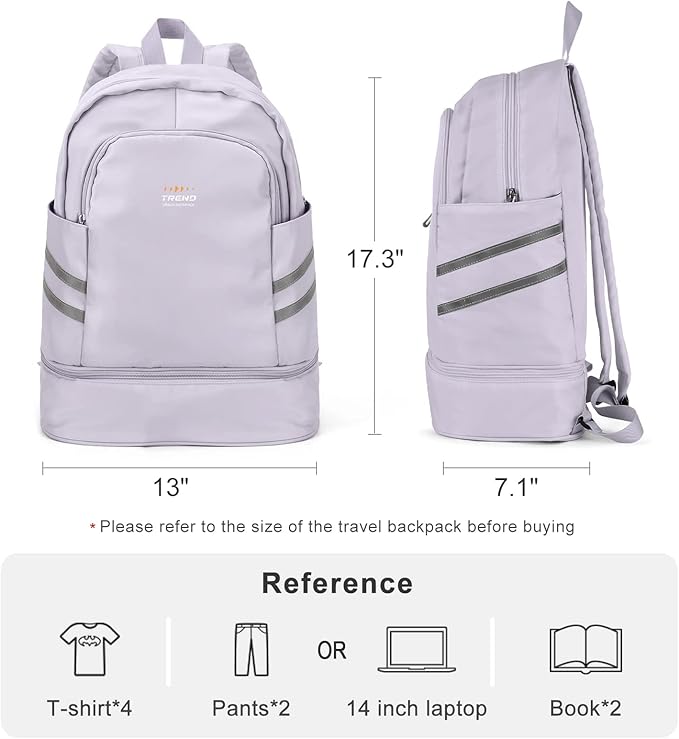 coofay Gym Backpack For Women Waterproof Backpack - Image 2