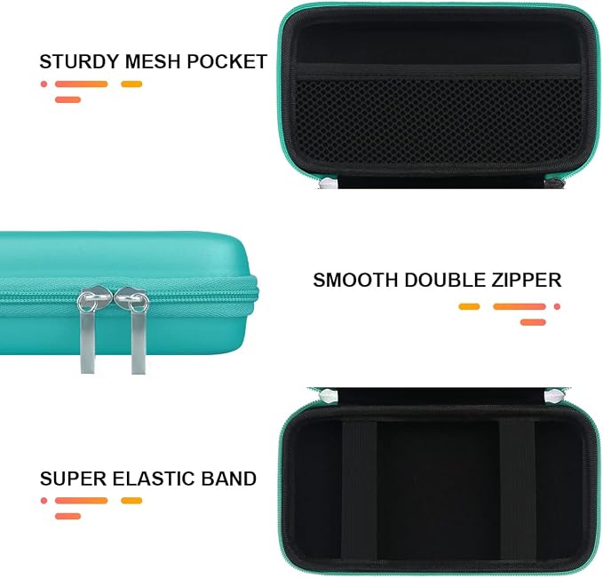 BOVKE PU Hard Travel Case for MacBook Air Pro Power Adapter Apple MagSafe 2 - Image 3