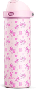 24 oz Insulated Water Bottle for Women: Meoky Stainless Steel Water Bottle by MEOKY