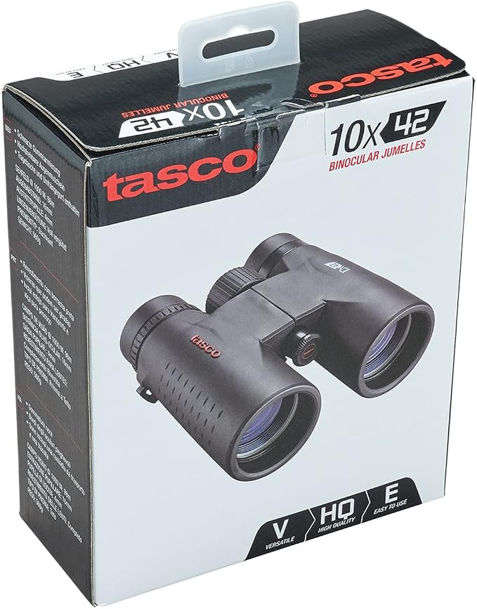 Tasco ES10X42 Essentials Binoculars, Roof Prism Mc - Image 15