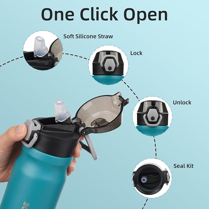 BJPKPK Stainless Steel Insulated Water Bottle - Image 3